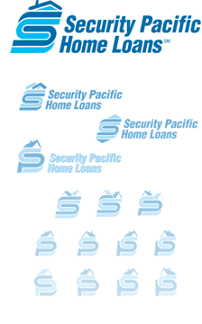 logo design example for Security Pacific Home Loans project