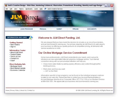 One of over a dozen Private Labeled versions of the WMC Direct website. This one was for JLM Direct.